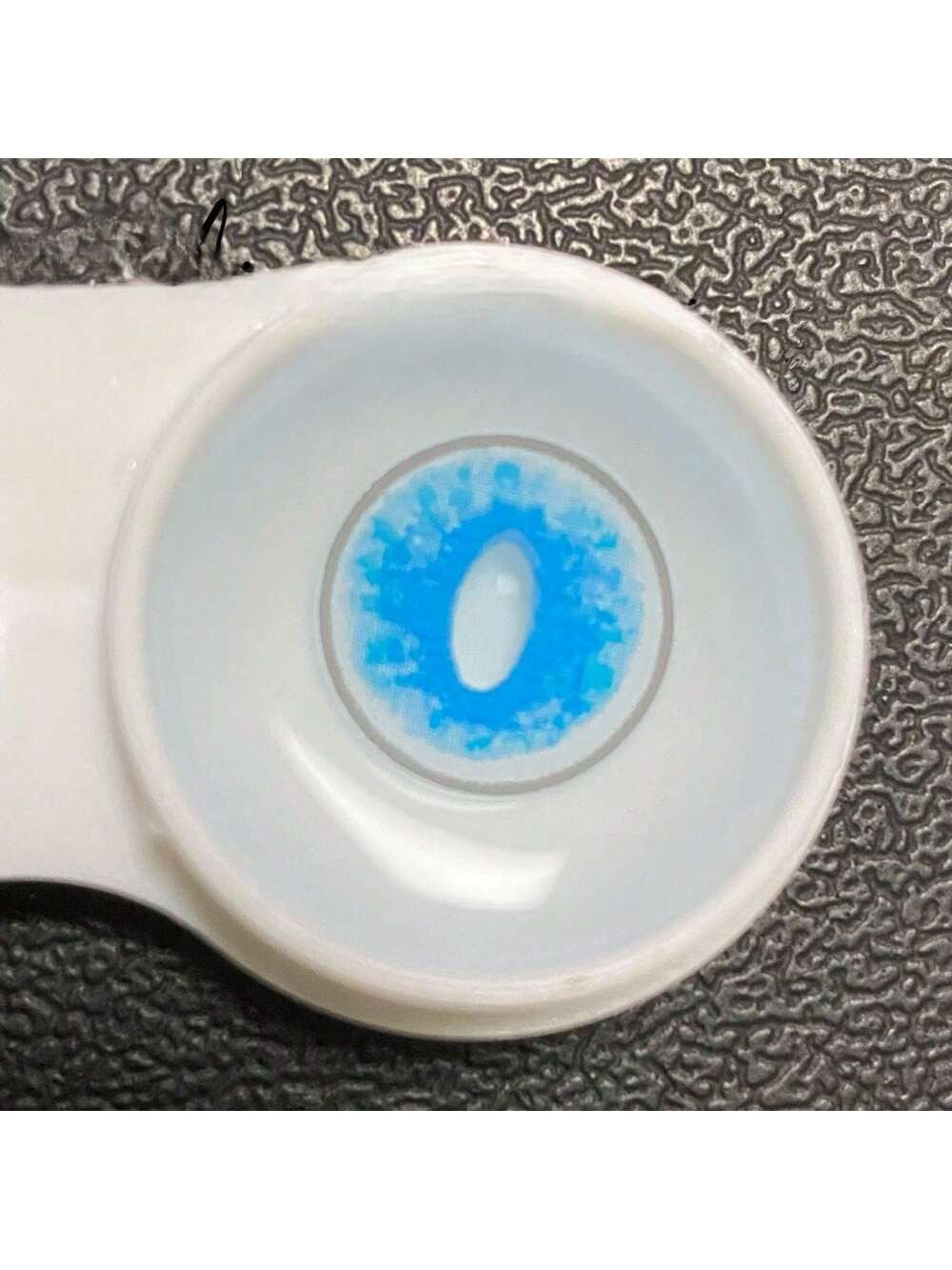 1 par/2 lentes de contacto Ragdoll Cat Blue, lentes de contacto cosméticas de colores para ojos oscuros de 14,2 mm