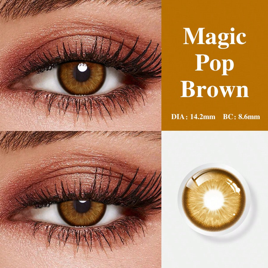 Magic Pop PInk Colored Contact Lenses
