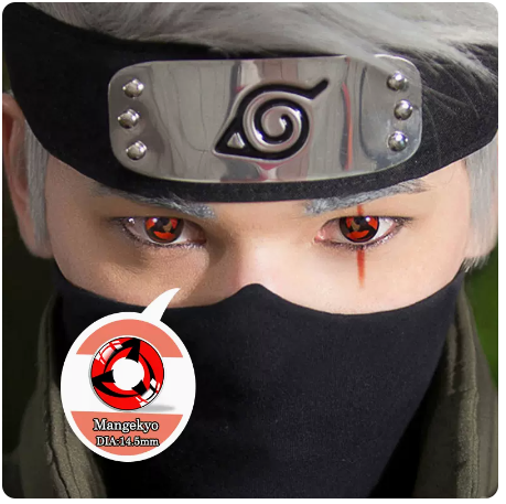 Lentes de contacto de color para cosplay de Kakashi