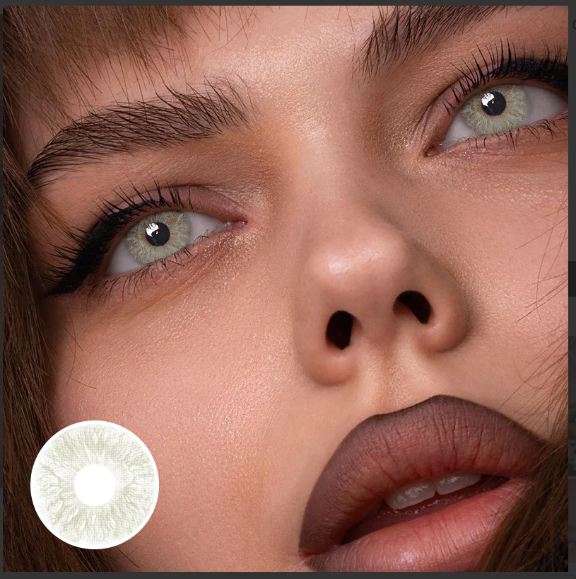 Rococo Elegance Grey Color Contact Lenses – contactlenscolor