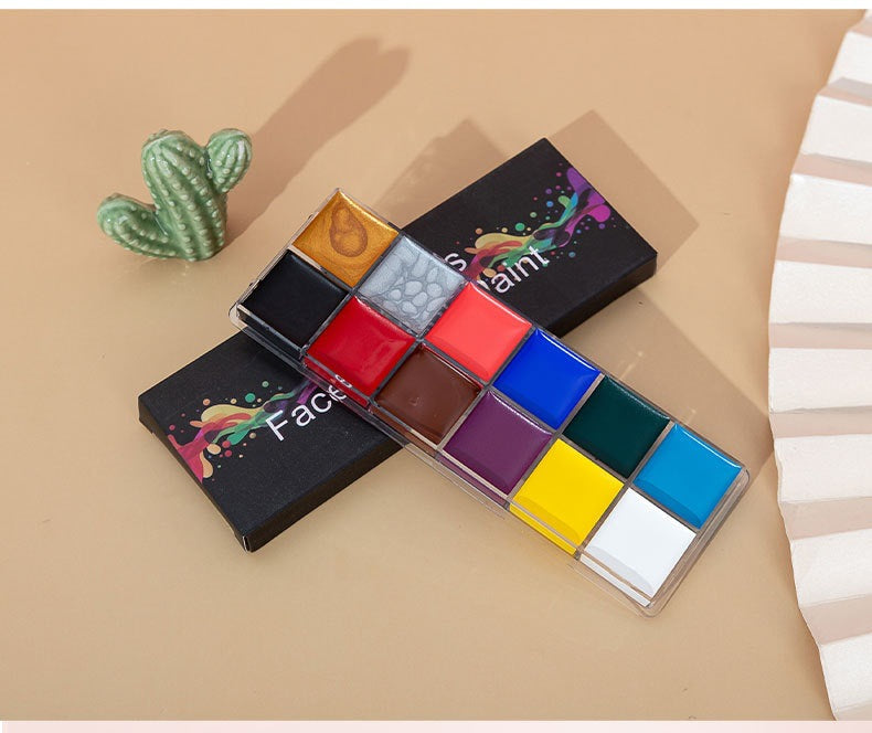 Haylens-Halloween Oil Paint Body Paint Pigment Body Paint Paste Drama Makeup Masquerade Performance Painting Pigment