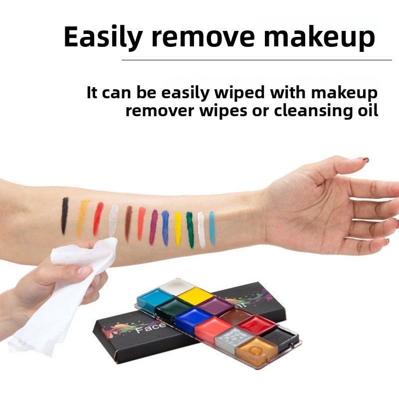 Haylens-Halloween Oil Paint Body Paint Pigment Body Paint Paste Drama Makeup Masquerade Performance Painting Pigment