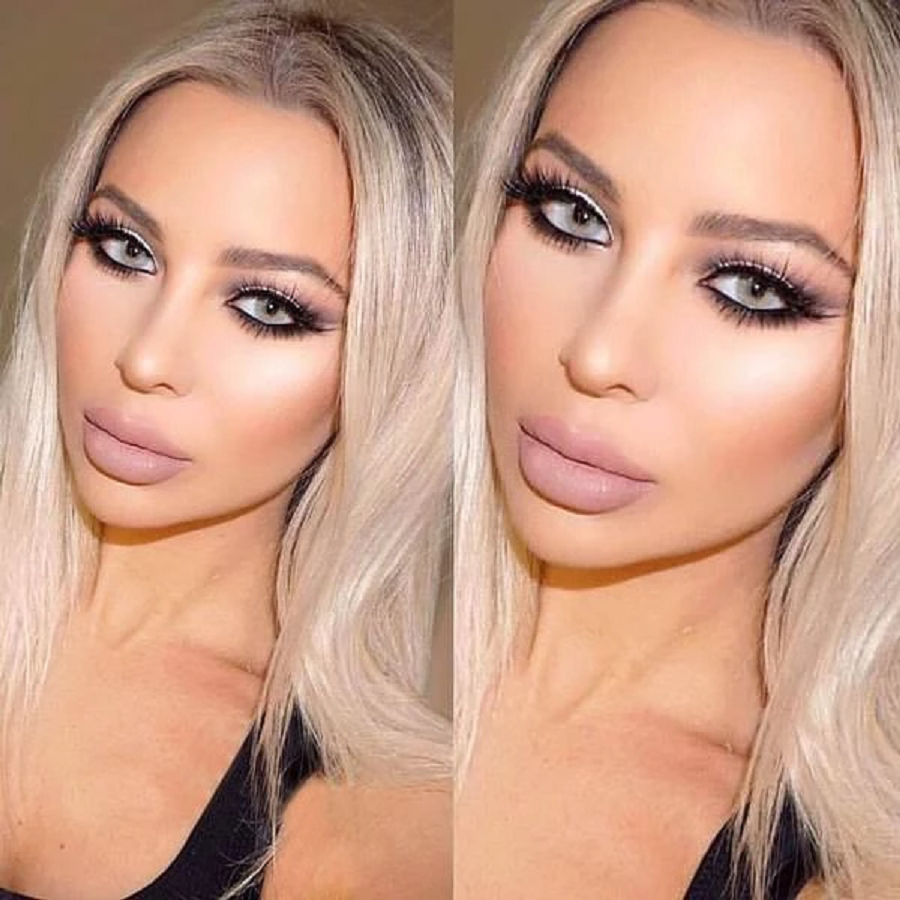 【 1-Day 10Pcs】Lemon-Grey Daily Color Contact Lenses【Prescription】