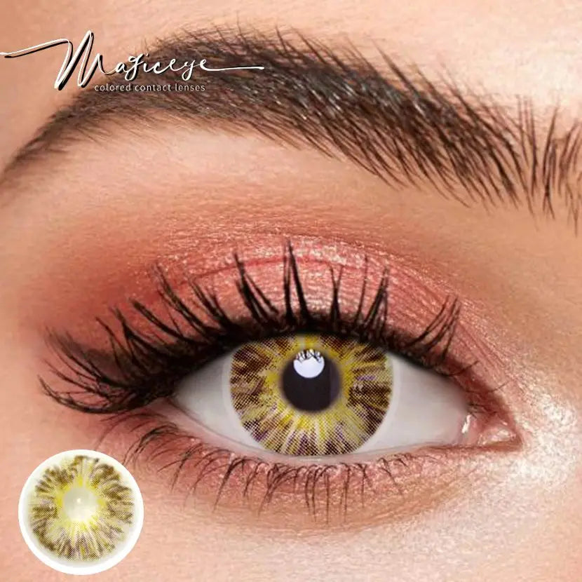 Monet Blue Soft Contact Lenses