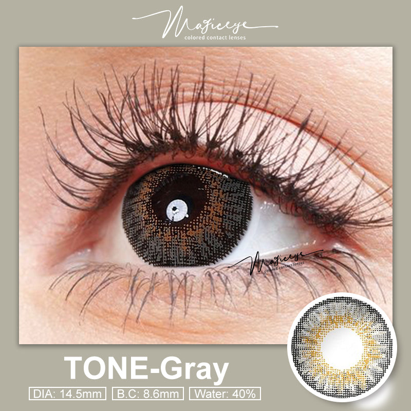 【2023 NEW】Three Tone Green Colored contact lenses