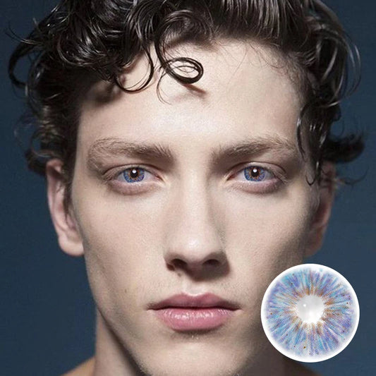 Monet Blue Soft Contact Lenses