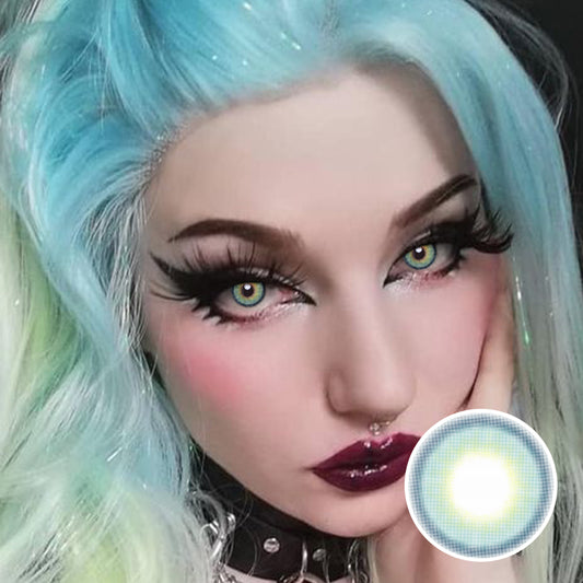 Dubai Blue Color Contact Lenses