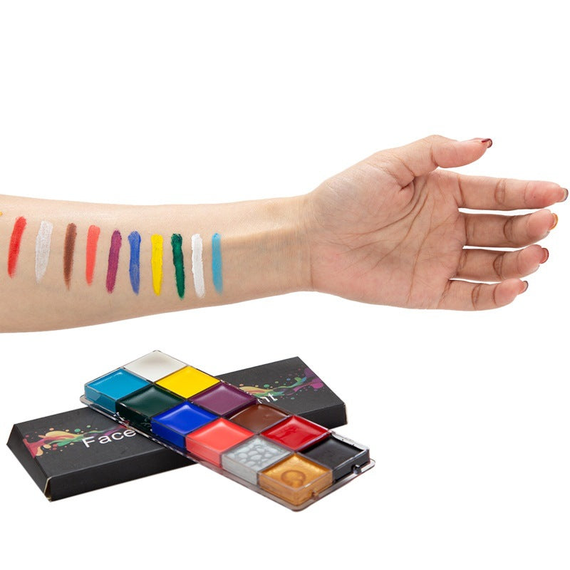Haylens-Halloween Oil Paint Body Paint Pigment Body Paint Paste Drama Makeup Masquerade Performance Painting Pigment