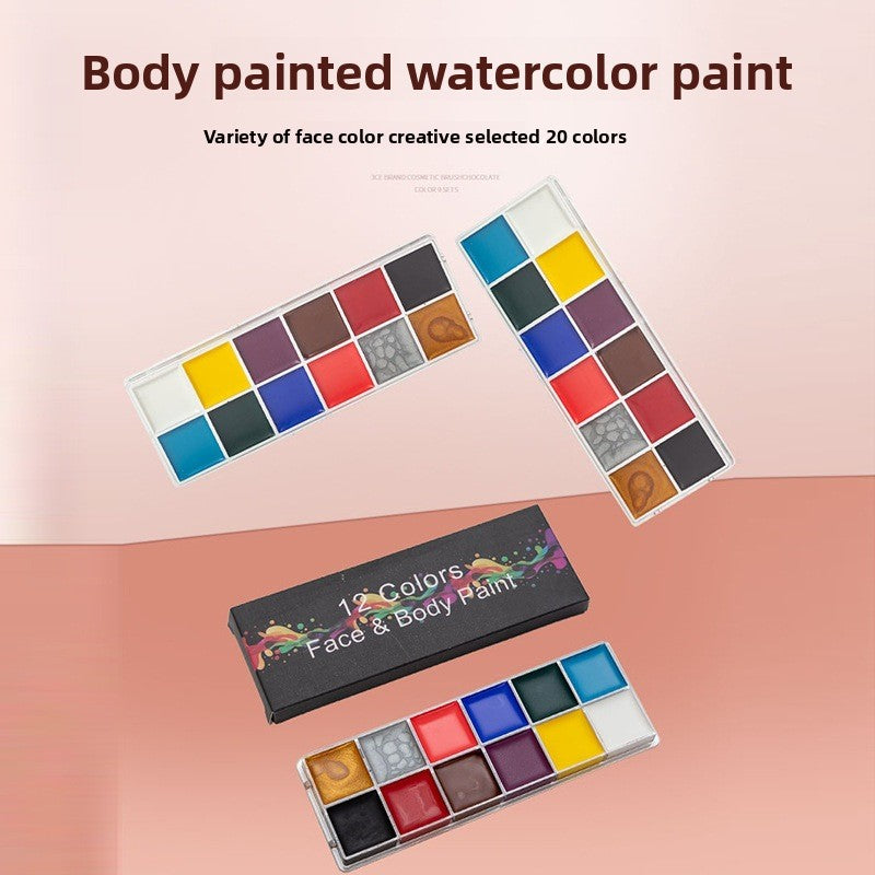 Haylens-Halloween Oil Paint Body Paint Pigment Body Paint Paste Drama Makeup Masquerade Performance Painting Pigment