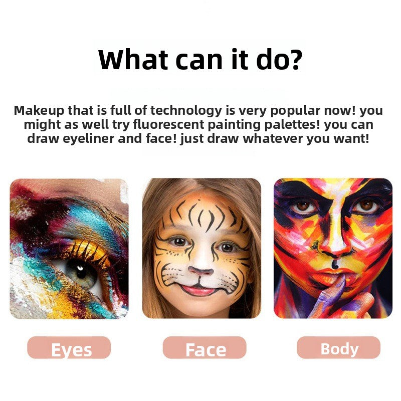Haylens-Halloween Oil Paint Body Paint Pigment Body Paint Paste Drama Makeup Masquerade Performance Painting Pigment