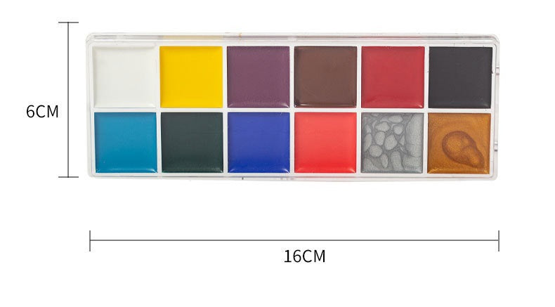 Haylens-Halloween Oil Paint Body Paint Pigment Body Paint Paste Drama Makeup Masquerade Performance Painting Pigment