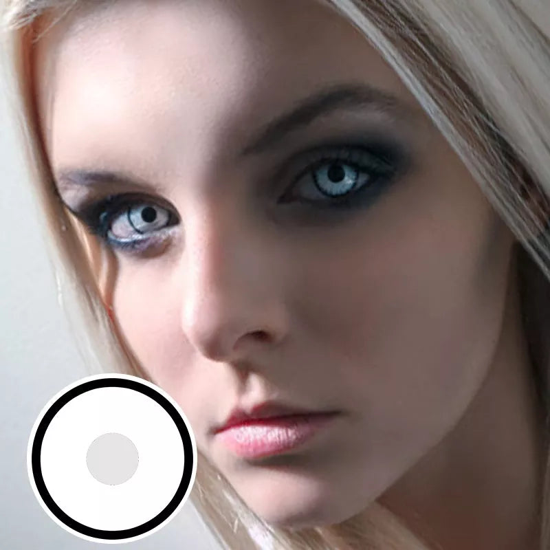 White Manson Cosplay Color Contact Lenses