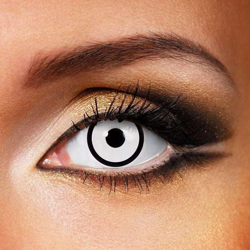 White Manson Cosplay Color Contact Lenses