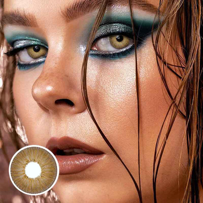 New York Brown Color Contact Lenses