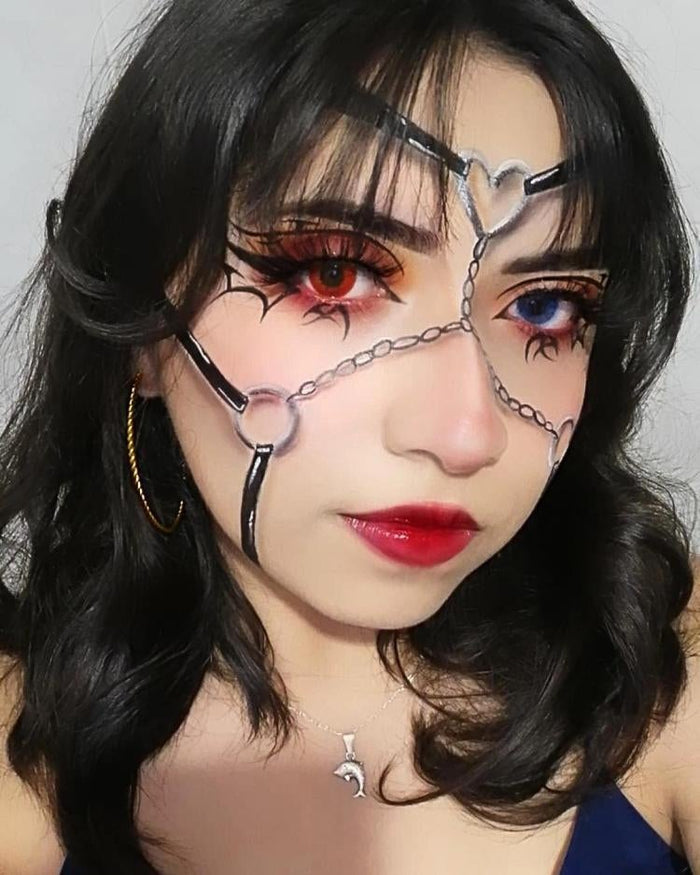 Lee Bible Blue Color Contact Lenses