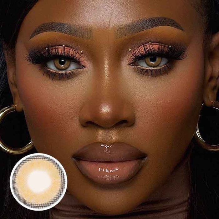 Himalaya Brown Color Contact Lenses