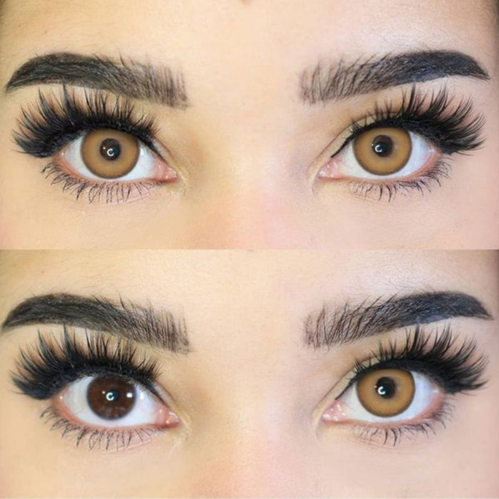 Sorayama Brown Color Contact Lenses