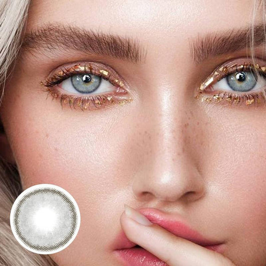 Rain Bassia Gray Color Contact Lenses【Prescription】