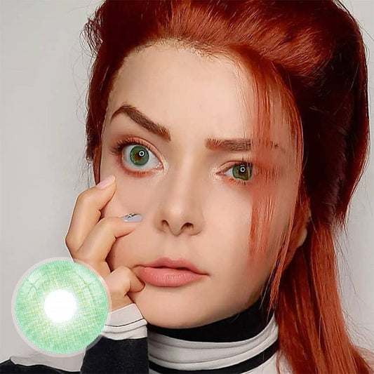 Hidrocor Emerald Color Contact Lenses【Prescription】