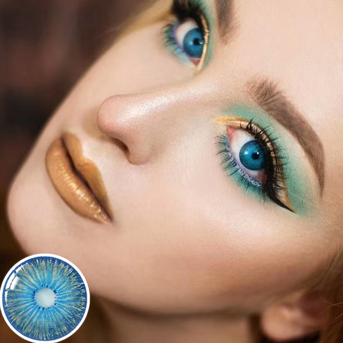 New York Blue Color Contact Lenses