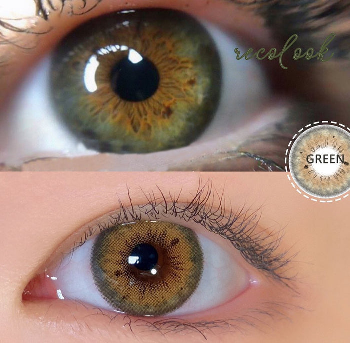 HC Green Color Contact Lenses