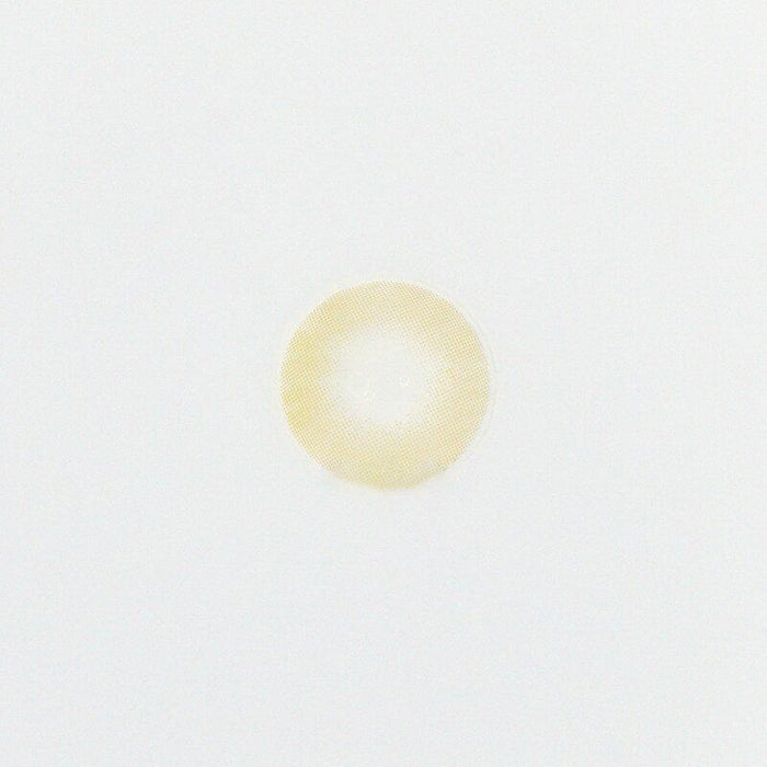 Lentes de contacto de color amarillo verdoso claro polar