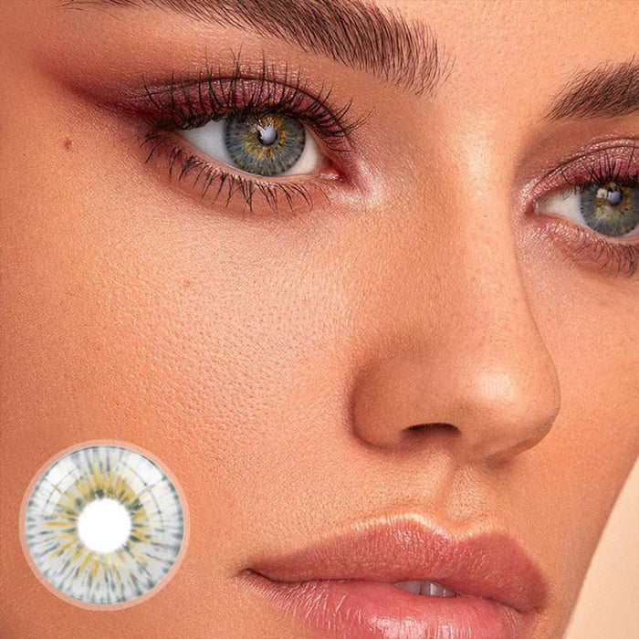 New York Gogh Grey Color Contact Lenses