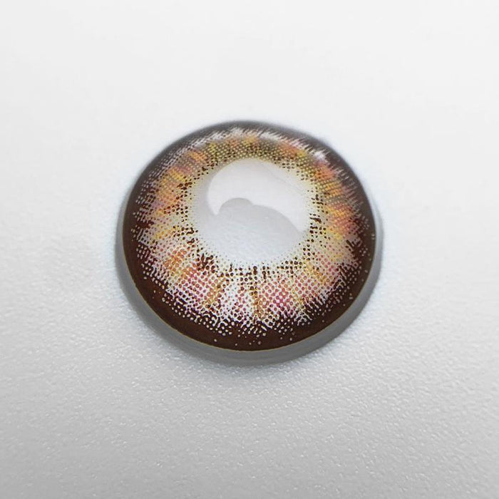 Lentes de contacto de color marrón RAM