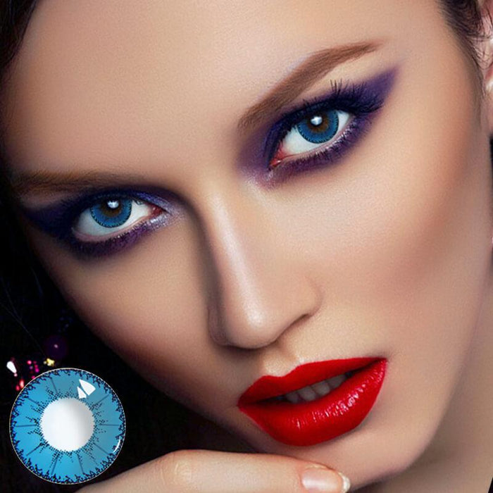 Little Devil Blue Color Contact Lenses 【PRESCRIPTION】
