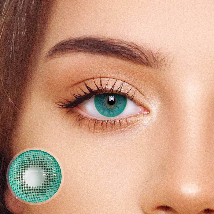 Glacier Green Color Contact Lenses
