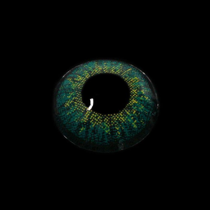 Three Tone Kallaite Turquoise Green Color Contact Lenses