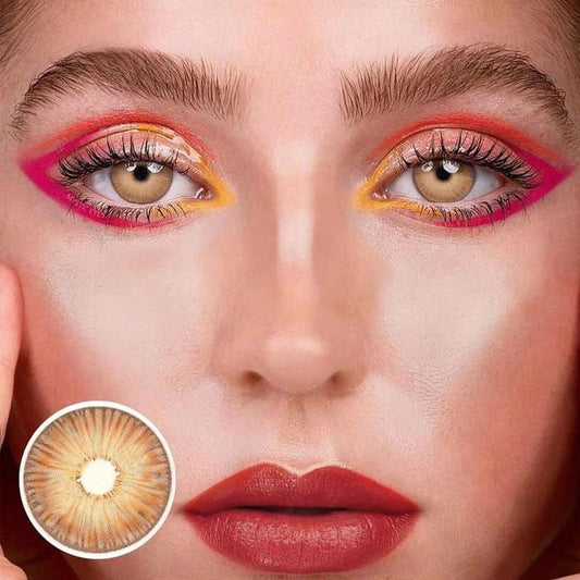 New York Brown Color Contact Lenses