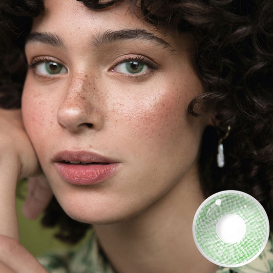 Lee Bible Green Color Contact Lenses
