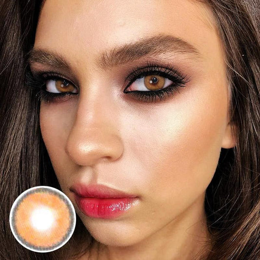 Sorayama Brown Color Contact Lenses