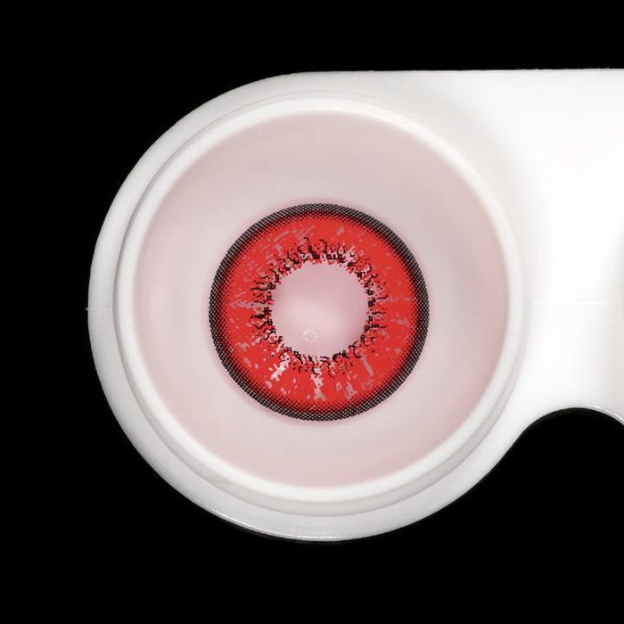 Lentes de contacto de color rojo Love Word 【RECETAS】
