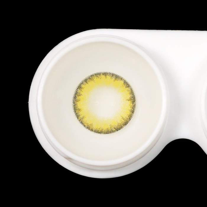 Lentes de contacto PRO de color marrón caqui con prescripción médica