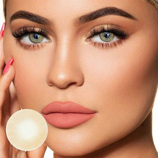 Polar Light Brown Color Contact Lenses