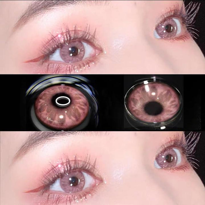 Rose Pink Color Contact Lenses