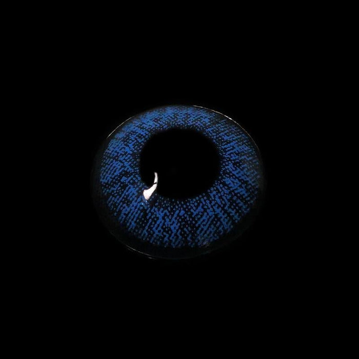 Three Tone Sky Blue Color Contact Lenses