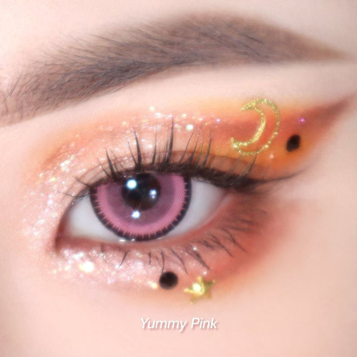 Yummy Pink Color Contact Lenses
