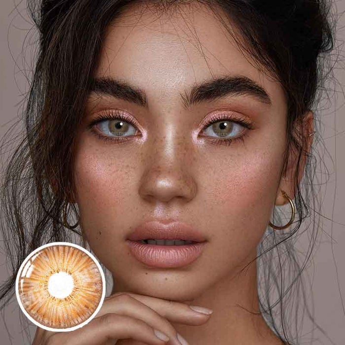 New York Brown Color Contact Lenses