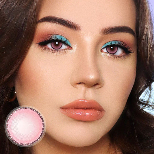 Yummy Pink Color Contact Lenses