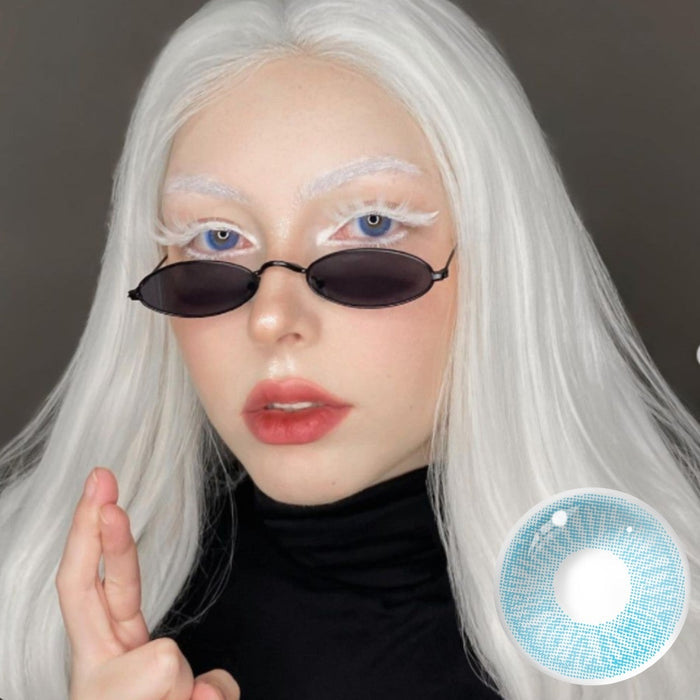 Lee Bible Blue Color Contact Lenses