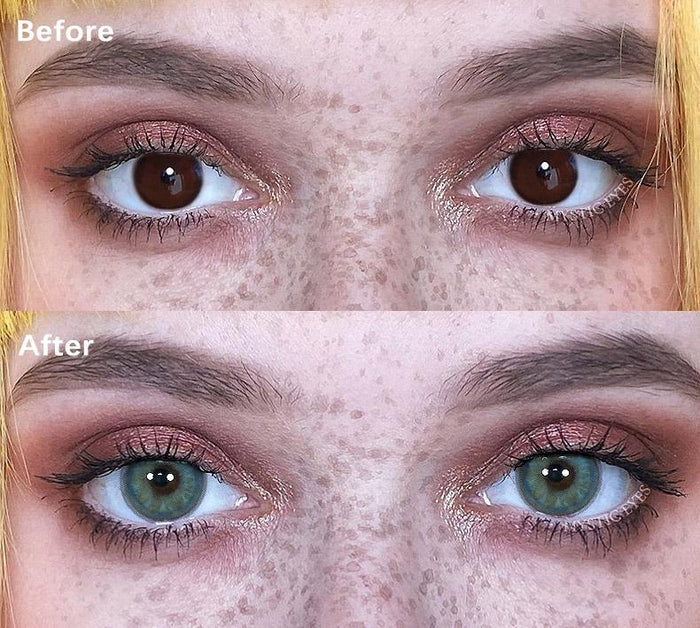 GEM Green Color Contact Lenses