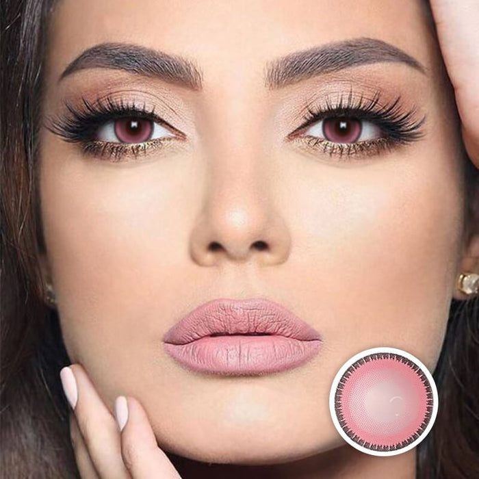 Yummy Pink Color Contact Lenses