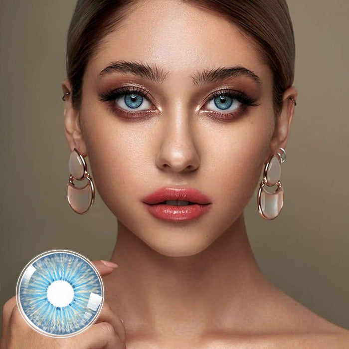 New York Blue Color Contact Lenses