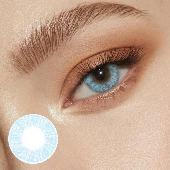 Lee Bible Blue Color Contact Lenses