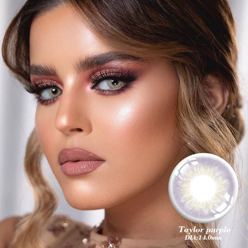 DNA Taylor Voilet Pink Color Contact Lenses