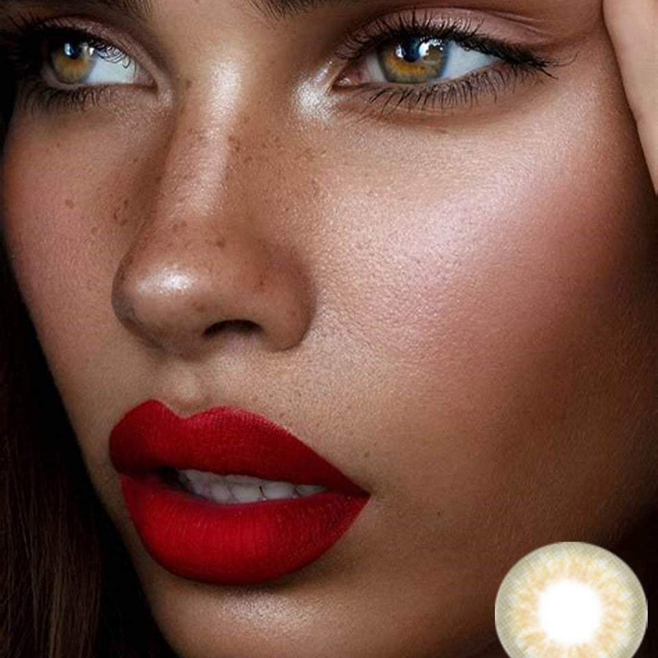 DNA Taylor Brown Hazel Color Contact Lenses