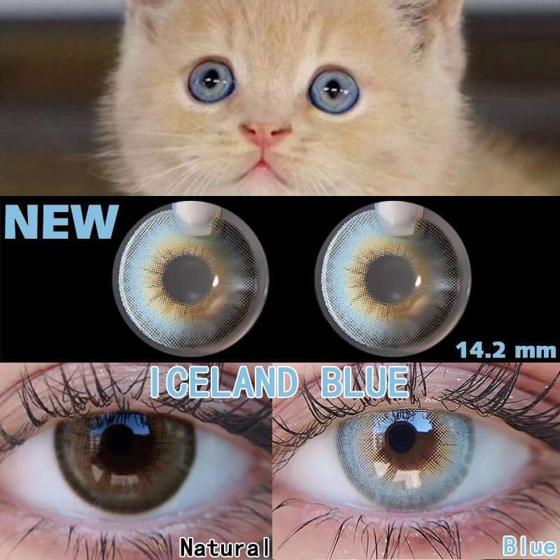 【2022 NEW】La Girl Blue Color Contact Lenses
